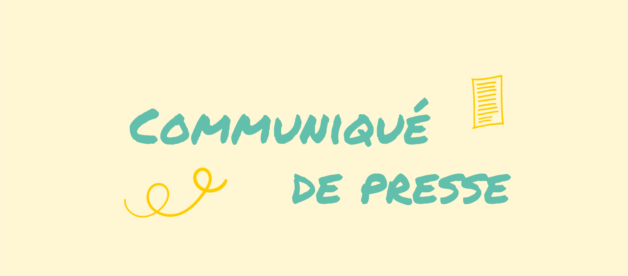 communique de presse